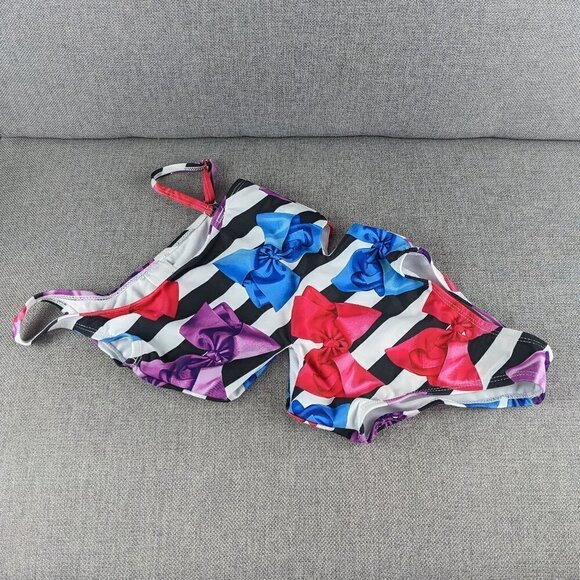 JoJo Siwa Cut Out Swim Suit Size XS 4/5 Girls - Picture 1 of 4
